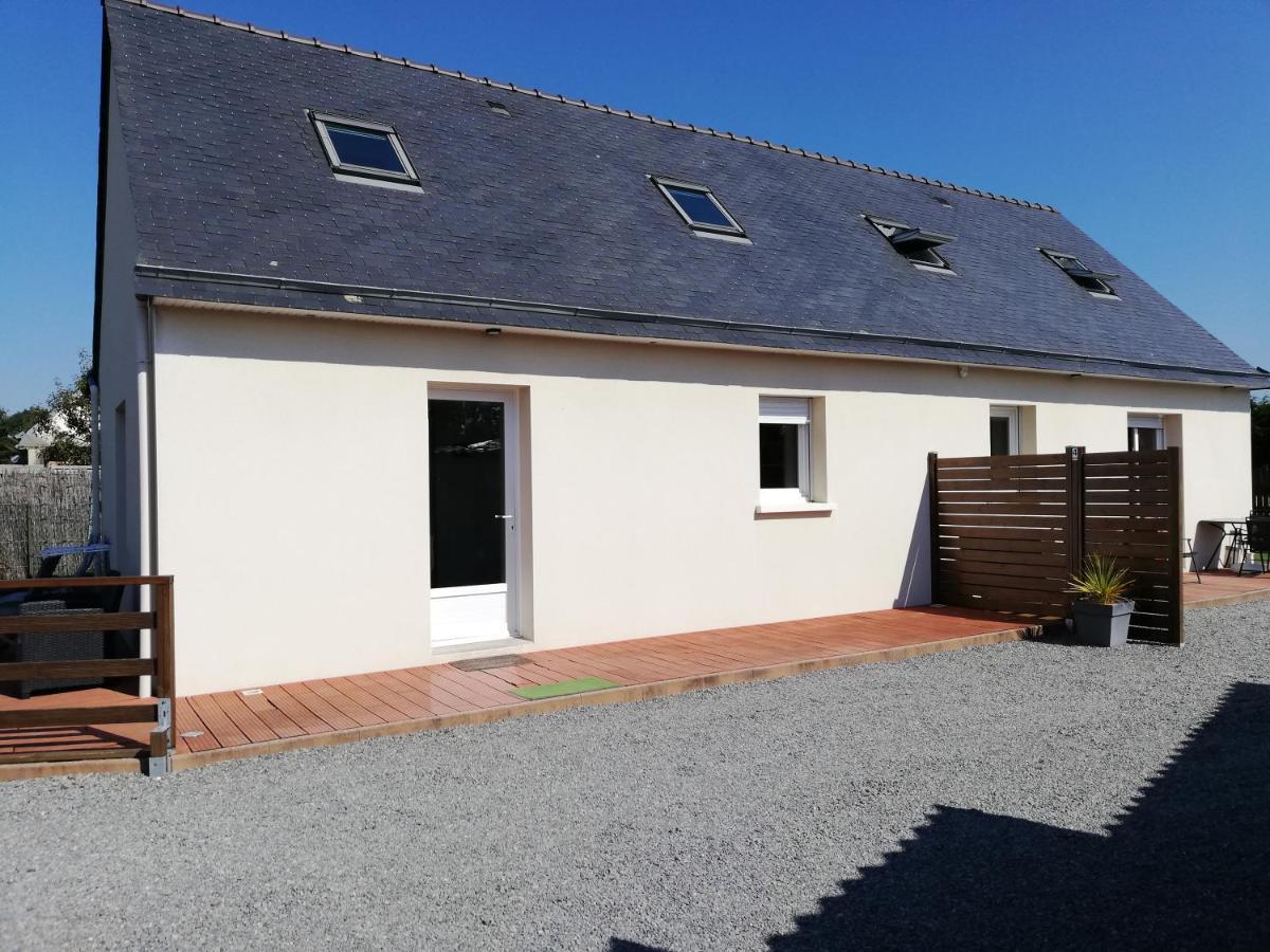 Maison récente, deux chambres, à 10 minutes en voiture des plages Moëlan-sur-Mer Esterno foto