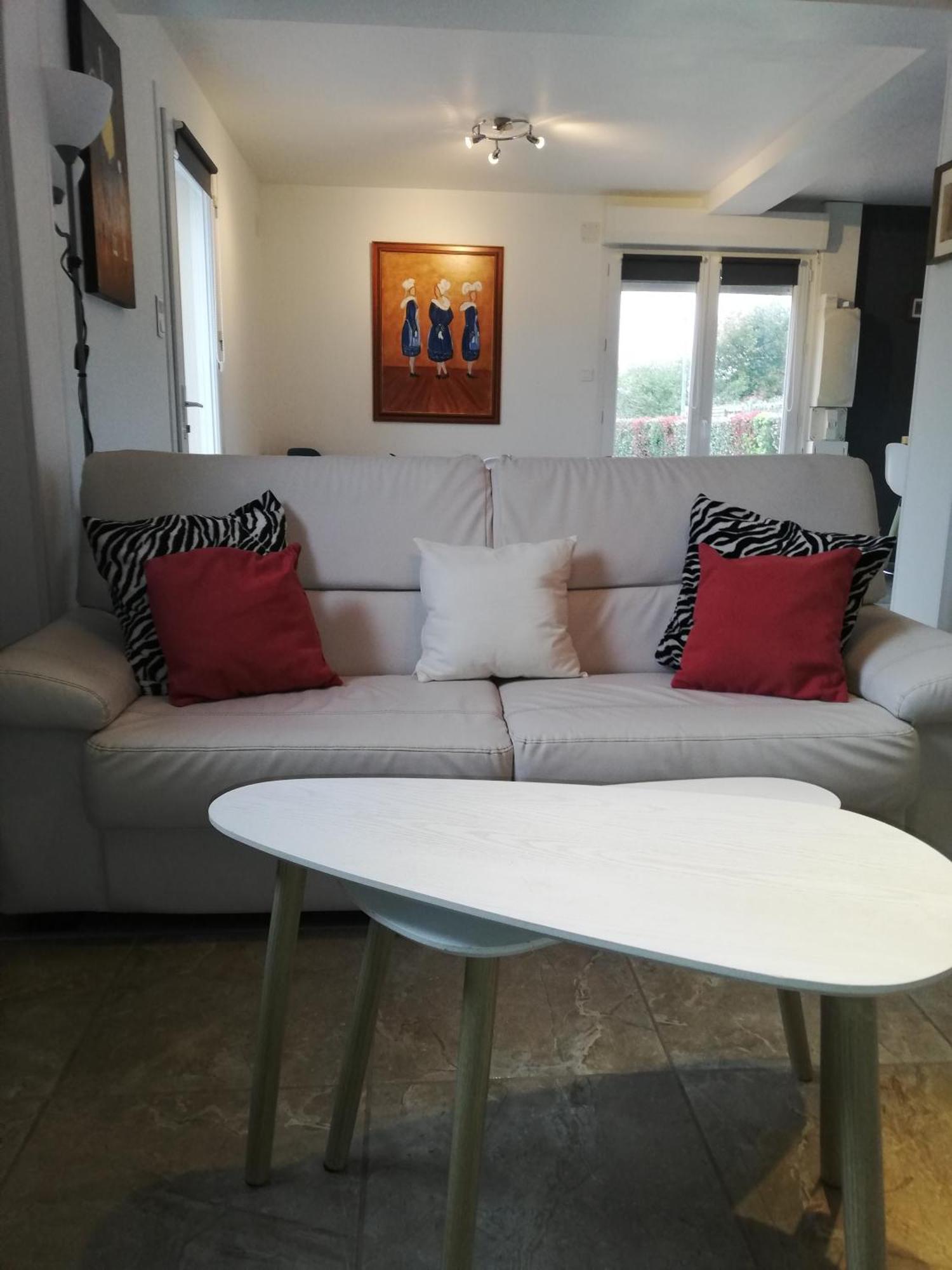 Maison récente, deux chambres, à 10 minutes en voiture des plages Moëlan-sur-Mer Esterno foto
